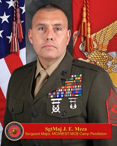 Sergeant Major Julio E. Meza